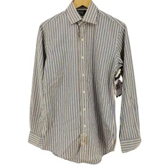 ポロバイラルフローレン Polo by RALPH LAUREN ストライプ柄 ホリゾンタルカラー 長袖シャツ メンズ  14 ½