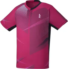 ゴーセン GOSEN テニス UNI ゲームシャツ メンズ レディース 半袖ゲームシャツ 半袖 半袖Tシャツ 部活 チーム クラブ サークル 吸汗速乾  T2300 96 マゼンタ