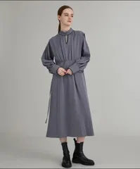 PUBLIC TOKYO ショルダータックハイネックワンピース