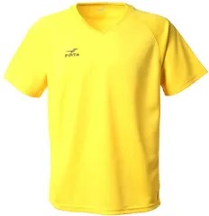 フィンタ FINTA サッカー ゲームシャツ 半袖Tシャツ 吸水速乾 大人用 ユニフォーム 試合着 練習 トレーニング ウェア 部活動 クラブ活動 学生 社会人 サークル お揃い チーム  FT3003 4100 イエロー