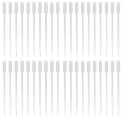 100本入り　使い捨て　ロング スポイト 目盛り付き 科学実験・模型製作 100本入り　　低密度ポリエチレン製 (10ml) [10ml]