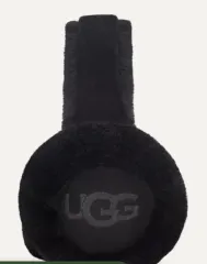ギフトラッピング済み＜UGG＞Sheepskin Embroidery Earmuff❤️ブラック