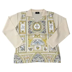 希少カラー エトロ セーター ニット 総柄 ペイズリー 近年モデル シルク混 希少カラー エトロ セーター ニット 総柄 ペイズリー 近年モデル シルク混