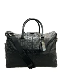 コーチ ボストンバッグ ショルダーバッグ 2WAY 斜め掛け レザー オプアート 70254 ユニセックス COACH