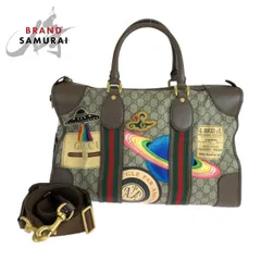 美品 GUCCI グッチ シェリーライン クーリエ ベージュ ブラウン マルチカラー 459311 ショルダーバッグ ハンドバッグ 2way 504480【中古】