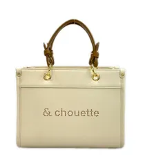 美品 アンドシュエット 2wayハンドバッグ ショルダーバッグ 斜め掛け レディース ＆ chouette