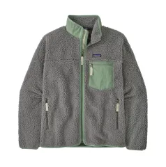 新品 パタゴニア クラシック レトロX フリース ジャケット グレー (XL)