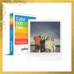 Polaroid(ポラロイド) インスタントフィルム Color Film for 600 カラーフィルム 8枚入り フレームカラー白 (6002) 0