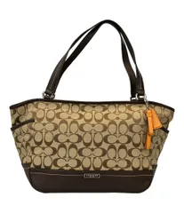 コーチ トートバッグ 肩掛け シグネチャー キャリーオール 23297 レディース COACH