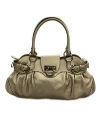 サルバトーレフェラガモ ハンドバッグ レザー ガンチーニ レディース Salvatore Ferragamo