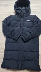 THE NORTH FACE ザノースフェイス ブラック ダウンジャケット ロング丈