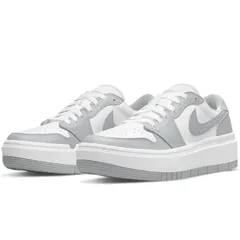 [ナイキ] ジョーダン 1 エレベート LOW [W AIR JORDAN 1 ELEVATE LOW] ホワイト/ホワイト/ニュートラルグレー DH7004-100 正規品 28.5cm [ホワイト/ホワイト/ニュートラルグレー] [28.5 cm]