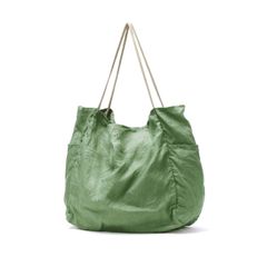 PU LEATHER TOTE BAG (LIME) 786B - メルカリ