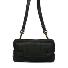 ポータークラシック ウォレットポーチ Porter Classic スーパーナイロン SUPER NYLON ショルダーバッグ PC-015-803 ブラック(10)