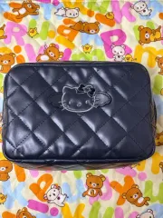 ブラックエンジェル ハローキティ キルティング Starship Square スタシ ポーチ 日本正規品 新品