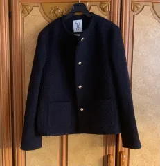 ツイードジャケット ユユアルユンシルショップ GANAESRA SIE Laroom KINDABEIGE ODDINARY マント