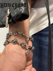 数珠 ブレスレット メンズ 4点セット 天然石 オラオラ系 ヤンキー 