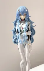 エヴァンゲリオン 綾波レイ フィギュア ポップアップ 長髪レイ