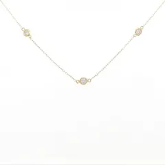 K18YG ダイヤモンド ネックレス 1.006CT