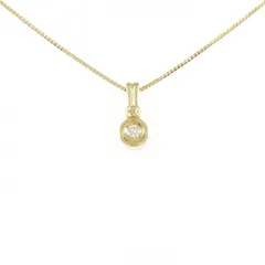 K18YG ダイヤモンド ネックレス 0.05CT