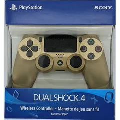ワイヤレスコントローラー (DUALSHOCK 4) ゴールド (CUH-ZCT2J14) 【メーカー生産終了】 1