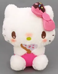 【中古】ぬいぐるみ ハローキティ ドーナツデザインBIGぬいぐるみ1 「mikko×サンリオキャラクターズ」