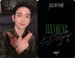 中古】コレクションカード(男性) GOT7/Jinyoung(ジニョン)/両手交差/CD