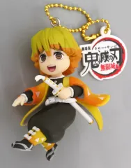 【中古】キーホルダー 我妻善逸 「劇場版 鬼滅の刃 ランダムチャーム付きフィギュア」