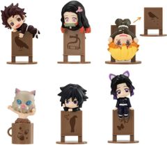 一番くじ】鬼滅の刃 ちょこのっこフィギュア8点セット！ - メルカリ