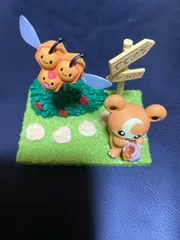 ポケモンガーデン 木漏れ日の午後 ヒメグマ＆ミツハニー フィギュア