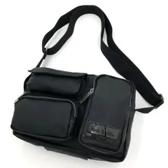 ポールスミス ショルダーバッグ 黒 ナイロン 斜めがけ Paul Smith ブラック