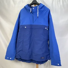 01w-5956 パタゴニア patagonia   ISTHMUS ANORAK イスマスアノラック ハーフジップ  ブルー  サイズL  ベトナム製 メンズ   アウター  ナイロン  STY26515  【中古品】