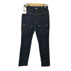 未使用級 リー メルシボークー コラボ うしろまえ サムエル バレルデニムパンツ 即決 送無 Lee × メルシーボークー コラボ うしろまえサルエルデニム