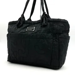 マークバイマークジェイコブス トートバッグ キルティング 黒 ブラック A4 肩掛け