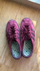 アディダス タバコ バーガンディ スニーカー 255