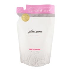 plus eau プリュスオー メルティシャンプー 詰替え 350ml ホワイトフローラル&ペアーの香り 補修美容 ツヤ髪[ネコポス]