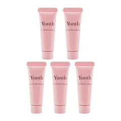 [5個セット]Yunth ユンス 生VCホワイト乳液 10ｍL 透明感 ハリ 潤い 保湿 濃密乳液 お試しサイズ 旅行 ミニサイズ[ネコポス]