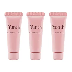 [3個セット]Yunth ユンス 生VCホワイト乳液 10ｍL 透明感 ハリ 潤い 保湿 濃密乳液 お試しサイズ 旅行 ミニサイズ[ネコポス]