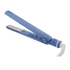 SALONIA サロニア ストレートヘアアイロン サイレント サックスブルー 24mm SAL24116BL マイナスイオン[宅急便]