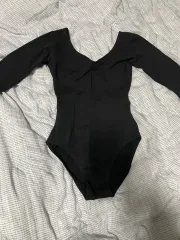 HYUNDAI 現代舞踊 長袖 レオタード ハーフパンツ タイツ