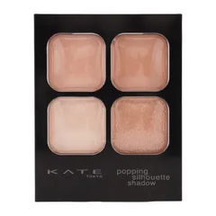 KATE ケイト ポッピングシルエットシャドウ OR-1 アプリコットポップ 3.6g マット グリッター 立体的[定形内郵便]