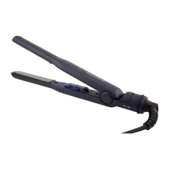 SALONIA サロニア ストレートヘアアイロン 15mm ネイビー SL-004SNV  マイナスイオン 専用耐熱ポーチ付き[宅急便]