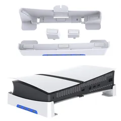 ps5 Slim/ps5 pro用 スタンド PS5 Slim 横置きスタンド Tomistan 【新登場】 4つUSB拡張ハブ付 地震対策 放熱改善 新型PS5 用水平スタン ド 転倒防止 傷付き防止 簡単に取り付けます 本体をもっと安心に収納新型 PS 0