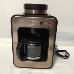 H406　siroca　シロカ　 全自動 コーヒーメーカー  SC-A121 CP ドリップ式 2017年製