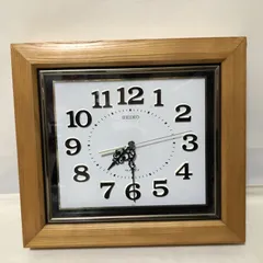 2026年最新】seiko 掛時計 木製の人気アイテム - メルカリ