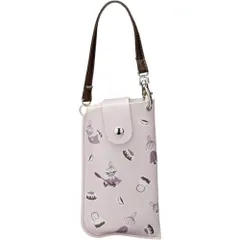 ☆ ムーミン/お茶会タイム ☆ フラットメガネケース パスケース付 キャラクター メガネケース キャラクター 眼鏡ケース おしゃれ パスケース付き 定期入れ パスケース ICカードケース めがね入れ フラットメガネケース ストラップ 可愛い かわいい