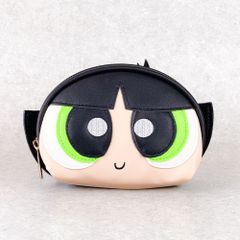 ☆ 버터 컵 ☆ The Powerpuff Girls × Flapper 쉘형 파우치 파워 퍼프 걸스 파우치 F258087 THE POWERPUFF GIRLS 파워 퍼프 걸즈 메이크 파우치 코스메 파우치 화장 파우치 소품 넣어 파와 퍼프