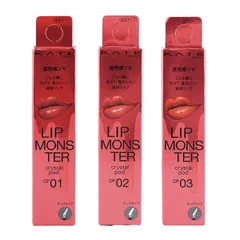 [3種類から選べる]KATE ケイト リップモンスター クリスタルポッド 6.0g 口紅 リップグロス リキッドルージュ 透明感発色[定形内郵便]