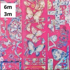 【蝶マステ多め】装飾マステ 新品 まとめ売り 10巻 海外マスキングテープ 905 镭射银 6cm×6m 机械蝴蝶 半端巻き 海外マスキングテープ 海外