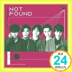 ✨ほぼ新品✨NOT FOUND(初回限定盤A)(DVD付) [CD] Sexy Zone_01